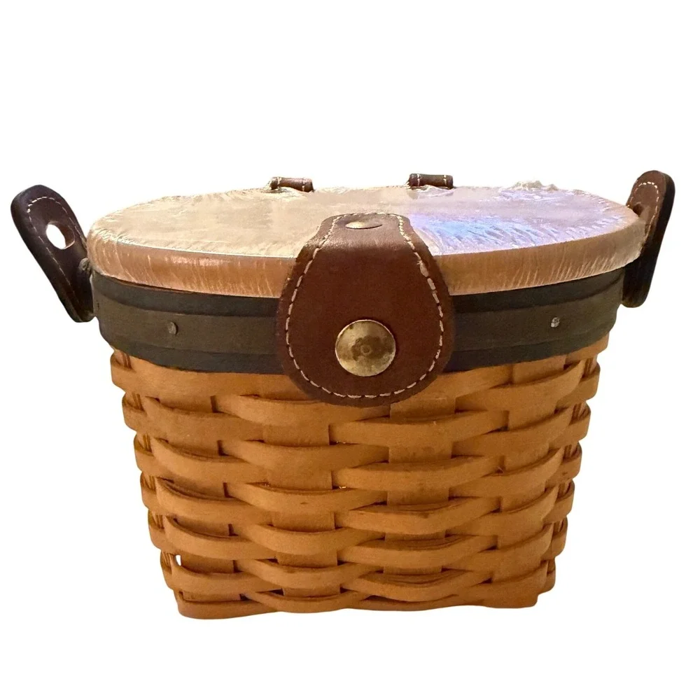 Longaberger 2000 Collector's Club Small Saddlebrook Basket Purse (No Strap)